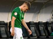 9 May 2019; Séamas Keogh of Republic of Ireland following the 2019 UEFA European Under-17 Championships Group A match between Belgium and Republic of Ireland at Tallaght Stadium in Dublin. Photo by Stephen McCarthy/Sportsfile