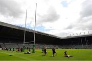 10 May 2019; A general view of the Leinster team captain's run at St James' Park in Newcastle Upon Tyne, England. Photo by Ramsey Cardy/Sportsfile