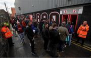 10 May 2019; Supporters arrive at Dalymount Park prior to the SSE Airtricity League Premier Division match between Bohemians and Dundalk at Dalymount Park in Dublin. Photo by Stephen McCarthy/Sportsfile