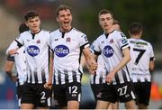 10 May 2019; Georgie Kelly of Dundalk celebrates after scoring his side's first goal during the SSE Airtricity League Premier Division match between Bohemians and Dundalk at Dalymount Park in Dublin. Photo by Stephen McCarthy/Sportsfile