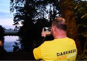 11 May 2019; Thousands of people across 202 locations worldwide walked together in hope against suicide at this year’s Darkness Into Light, proudly supported by Electric Ireland, raising vital funds to ensure Pieta can continue to provide critical support in the fight against suicide. A participant takes a photo of the sunrise at the Darkness Into Light event at Marlay Park in Rathfarnham, Dublin. Photo by Eóin Noonan/Sportsfile