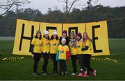 11 May 2019; Thousands of people across 202 locations worldwide walked together in hope against suicide at this year’s Darkness Into Light, proudly supported by Electric Ireland, raising vital funds to ensure Pieta can continue to provide critical support in the fight against suicide. Participants after the Darkness Into Light event at Marlay Park in Rathfarnham, Dublin. Photo by Eóin Noonan/Sportsfile