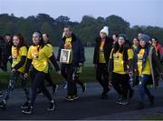 11 May 2019; Thousands of people across 202 locations worldwide walked together in hope against suicide at this year’s Darkness Into Light, proudly supported by Electric Ireland, raising vital funds to ensure Pieta can continue to provide critical support in the fight against suicide. Participants during the Darkness Into Light event in the Phoenix Park in Dublin. Photo by Ray McManus/Sportsfile