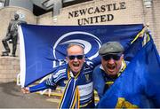 11 May 2019; Leinster Supporters, Trevor Garrett from Kilkenny, right, and Justin Stacey from Drumcondra, Dublin prior to the Heineken Champions Cup Final match between Leinster and Saracens at St James' Park in Newcastle Upon Tyne, England. Photo by David Fitzgerald/Sportsfile