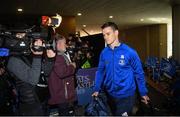 11 May 2019; Jonathan Sexton of Leinster arrives prior to the Heineken Champions Cup Final match between Leinster and Saracens at St James' Park in Newcastle Upon Tyne, England. Photo by David Fitzgerald/Sportsfile