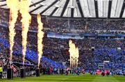 11 May 2019; The teams make their way onto the pitch prior to the Heineken Champions Cup Final match between Leinster and Saracens at St James' Park in Newcastle Upon Tyne, England. Photo by Brendan Moran/Sportsfile