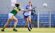11 May 2019; Katie Murray of Waterford in action against Lorraine Scanlon of Kerry during the TG4  Munster Ladies Football Senior Championship match between Kerry and Waterford at Cusack Park in Ennis, Clare. Photo by Sam Barnes/Sportsfile