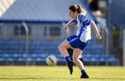 11 May 2019; Eimear Fennell of Waterford shoots to score her side’s first goal during the TG4  Munster Ladies Football Senior Championship match between Kerry and Waterford at Cusack Park in Ennis, Clare. Photo by Sam Barnes/Sportsfile