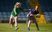 11 May 2019; Aishling Moloney of Tipperary in action against Megan O'Shea of Limerick during the Munster Ladies Football Intermediate Championship match between Tipperary and Limerick at Semple Stadium in Thurles, Co. Tipperary. Photo by Diarmuid Greene/Sportsfile