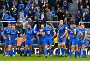 11 May 2019; Dejected Leinster players following the Heineken Champions Cup Final match between Leinster and Saracens at St James' Park in Newcastle Upon Tyne, England. Photo by Brendan Moran/Sportsfile