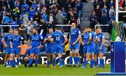 11 May 2019; Dejected Leinster players look on as the trophy awaits to be presented to Saracens following the Heineken Champions Cup Final match between Leinster and Saracens at St James' Park in Newcastle Upon Tyne, England. Photo by Brendan Moran/Sportsfile