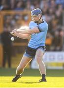 11 May 2019; Seán Moran of Dublin shoots to score his side's first goal, a penalty, during Leinster GAA Hurling Senior Championship Round 1 match between Kilkenny and Dublin at Nowlan Park in Kilkenny. Photo by Stephen McCarthy/Sportsfile