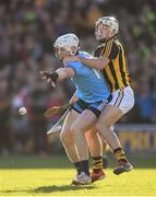 11 May 2019; Liam Rushe of Dublin in action against Paddy Deegan of Kilkenny during the Leinster GAA Hurling Senior Championship Round 1 match between Kilkenny and Dublin at Nowlan Park in Kilkenny. Photo by Stephen McCarthy/Sportsfile