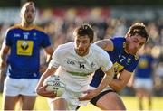 11 May 2019; Paddy Brophy of Kildare in action against Shane Mooney of Wicklow during Leinster GAA Football Senior Championship Round 1 match between Wicklow and Kildare at Netwatch Cullen Park in Carlow. Photo by Matt Browne/Sportsfile