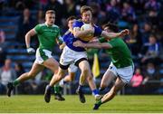 11 May 2019; Brian Fox of Tipperary in action against Colm McSweeney of Limerick during the Munster GAA Football Senior Championship quarter-final match between Tipperary and Limerick at Semple Stadium in Thurles, Co. Tipperary. Photo by Diarmuid Greene/Sportsfile