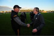 11 May 2019; Dublin manager Mattie Kenny and Kilkenny manager Brian Cody following the Leinster GAA Hurling Senior Championship Round 1 match between Kilkenny and Dublin at Nowlan Park in Kilkenny. Photo by Stephen McCarthy/Sportsfile
