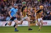 11 May 2019; Tommy Walsh of Kilkenny in action against Riain McBride of Dublin during the Leinster GAA Hurling Senior Championship Round 1 match between Kilkenny and Dublin at Nowlan Park in Kilkenny. Photo by Stephen McCarthy/Sportsfile