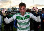 11 May 2019; Limerick goalkeeper Donal O'Sullivan celebrates after the Munster GAA Football Senior Championship quarter-final match between Tipperary and Limerick at Semple Stadium in Thurles, Co. Tipperary. Photo by Diarmuid Greene/Sportsfile