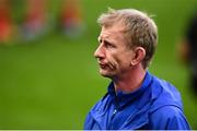 11 May 2019; Leinster head coach Leo Cullen following the Heineken Champions Cup Final match between Leinster and Saracens at St James' Park in Newcastle Upon Tyne, England. Photo by Ramsey Cardy/Sportsfile