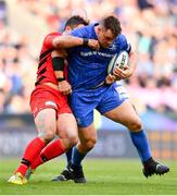 11 May 2019; Cian Healy of Leinster is tackled by Brad Barritt of Saracens during the Heineken Champions Cup Final match between Leinster and Saracens at St James' Park in Newcastle Upon Tyne, England. Photo by Ramsey Cardy/Sportsfile