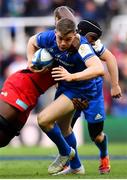 11 May 2019; Garry Ringrose of Leinster is tackled by Maro Itoje of Saracens during the Heineken Champions Cup Final match between Leinster and Saracens at St James' Park in Newcastle Upon Tyne, England. Photo by Ramsey Cardy/Sportsfile