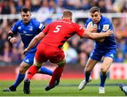 11 May 2019; Garry Ringrose of Leinster is tackled by George Kruis of Saracens during the Heineken Champions Cup Final match between Leinster and Saracens at St James' Park in Newcastle Upon Tyne, England. Photo by Ramsey Cardy/Sportsfile