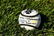 12 May 2019; The game sliothar before the Munster GAA Hurling Senior Championship Round 1 match between Waterford and Clare at Walsh Park in Waterford. Photo by Ray McManus/Sportsfile