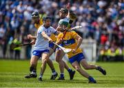 12 May 2019; Jack Browne of Clare in action against Mikey Kearney of Waterford during the Munster GAA Hurling Senior Championship Round 1 match between Waterford and Clare at Walsh Park in Waterford. Photo by Daire Brennan/Sportsfile