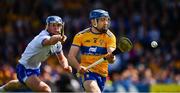 12 May 2019; Shane O’Donnell of Clare in action against Conor Prunty of Waterford during the Munster GAA Hurling Senior Championship Round 1 match between Waterford and Clare at Walsh Park in Waterford. Photo by Ray McManus/Sportsfile