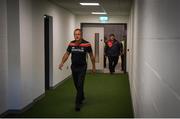 12 May 2019; Cork manager John Meyler arrives prior to the Munster GAA Hurling Senior Championship Round 1 match between Cork and Tipperary at Pairc Ui Chaoimh in Cork.   Photo by David Fitzgerald/Sportsfile
