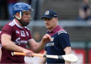 12 May 2019; Galway manager Micheál Donoghue before the Leinster GAA Hurling Senior Championship Round 1 match between Galway and Carlow at Pearse Stadium in Galway. Photo by Piaras Ó Mídheach/Sportsfile