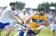 12 May 2019; Cathal Malone of Clare in action against Mikey Kearney of Waterford during the Munster GAA Hurling Senior Championship Round 1 match between Waterford and Clare at Walsh Park in Waterford.  Photo by Daire Brennan/Sportsfile