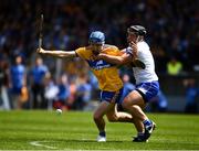 12 May 2019; Shane O’Donnell of Clare  in action against Noel Connors of Waterford during the Munster GAA Hurling Senior Championship Round 1 match between Waterford and Clare at Walsh Park in Waterford. Photo by Ray McManus/Sportsfile