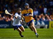 12 May 2019; Shane O’Donnell of Clare  in action against Jamie Barron of Waterford during the Munster GAA Hurling Senior Championship Round 1 match between Waterford and Clare at Walsh Park in Waterford. Photo by Ray McManus/Sportsfile