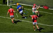 12 May 2019; Cork goalkeeper Anthony Nash reacts as Séamus Callanan of Tipperary wheels away to celebrate his first goal during the Munster GAA Hurling Senior Championship Round 1 match between Cork and Tipperary at Pairc Ui Chaoimh in Cork.   Photo by David Fitzgerald/Sportsfile