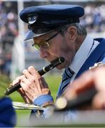 12 May 2019; John Holohan, a member of the Thomas Francis Meagher Fife and Drum Band, plays a B Flat flute before the Munster GAA Hurling Senior Championship Round 1 match between Waterford and Clare at Walsh Park in Waterford. Photo by Ray McManus/Sportsfile