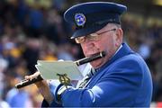 12 May 2019; John Flynn, a member of the Thomas Francis Meagher Fife and Drum Band, plays an F Flute before the Munster GAA Hurling Senior Championship Round 1 match between Waterford and Clare at Walsh Park in Waterford. Photo by Ray McManus/Sportsfile