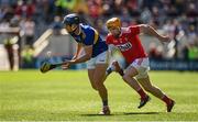 12 May 2019; Jason Forde of Tipperary in action against Niall O' Leary of Cork during the Munster GAA Hurling Senior Championship Round 1 match between Cork and Tipperary at Pairc Ui Chaoimh in Cork. Photo by Diarmuid Greene/Sportsfile