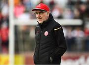12 May 2019; Tyrone manager Mickey Harte during the Ulster GAA Football Senior Championship preliminary round match betweenTyrone and Derry at Healy Park, Omagh in Tyrone. Photo by Oliver McVeigh/Sportsfile