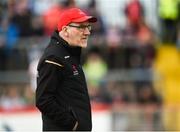 12 May 2019; Tyrone manager Mickey Harte during the Ulster GAA Football Senior Championship preliminary round match betweenTyrone and Derry at Healy Park, Omagh in Tyrone. Photo by Oliver McVeigh/Sportsfile