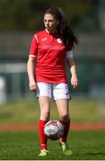 27 April 2019; Sarah Kiennan of Sligo Rovers during the Women's National U-17 League match between Sligo Rovers and Donegal League at Sligo IT. Photo by Harry Murphy/Sportsfile