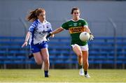 11 May 2019; Sarah Houlihan of Kerry in action against Kate McGrath of Waterford during the TG4  Munster Ladies Football Senior Championship match between Kerry and Waterford at Cusack Park in Ennis, Clare. Photo by Sam Barnes/Sportsfile