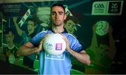 13 May 2019; Dublin and Ballymun Kickhams footballer James McCarthy pictured at AIB’s launch of the 2019 All Ireland Senior Football Championship. Entering into their fifth season sponsoring the county championship and now in their 28th year sponsoring the club championships, AIB champion the belief that ‘Club Fuels County’. For the second year, AIB are bringing back their retro style video game, The Toughest Journey, that brings this belief to life by taking the player from Club to County, embarking on the journey to the All-Ireland Final. For exclusive content and to see why AIB is backing Club and County follow us @AIB_GAA on Twitter, Instagram, Snapchat, Facebook and AIB.ie/GAA and to play the game visit www.thetoughestjourneygame.com. Photo by Stephen McCarthy/Sportsfile
