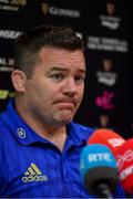 13 May 2019; Scrum coach John Fogarty during a Leinster Rugby Press Conference at Leinster Rugby Headquarters in UCD, Dublin. Photo by Piaras Ó Mídheach/Sportsfile