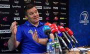 13 May 2019; Scrum coach John Fogarty during a Leinster Rugby Press Conference at Leinster Rugby Headquarters in UCD, Dublin. Photo by Piaras Ó Mídheach/Sportsfile