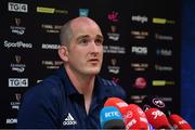13 May 2019; Devin Toner during a Leinster Rugby Press Conference at Leinster Rugby Headquarters in UCD, Dublin. Photo by Piaras Ó Mídheach/Sportsfile