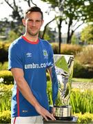 13 May 2019; Andy Waterworth of Linfield F.C. at the Unite the Union Champions Cup Launch in the Grand Hotel in Malahide, Dublin. Photo by Ray McManus/Sportsfile