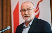 13 May 2019; Fran Gavin, FAI Director of Competitions, pictured at the Unite the Union Champions Cup Launch in the Grand Hotel in Malahide, Dublin. Photo by Ray McManus/Sportsfile