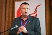 13 May 2019; Brendan Ogle, Unite Senior Officer, Republic of Ireland, pictured at the Unite the Union Champions Cup Launch in the Grand Hotel in Malahide, Dublin. Photo by Ray McManus/Sportsfile