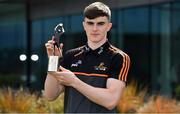 14 May 2018; Sean O'Shea of Kerry and Aaron Gillane of Limerick have been voted as the PwC GAA/GPA Players of the Month for April in football and hurling respectively. Pictured with his award is Sean O'Shea of Kerry at the PwC GAA/GPA Player of the Month Awards at a reception in the PwC Offices, Cork. Photo by Brendan Moran/Sportsfile